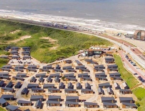 Nabij het strand