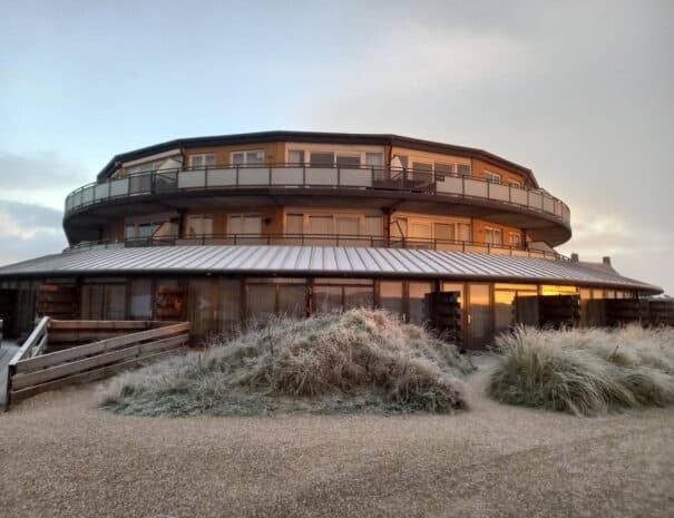 duinhuisjes zon zee strand exterieur